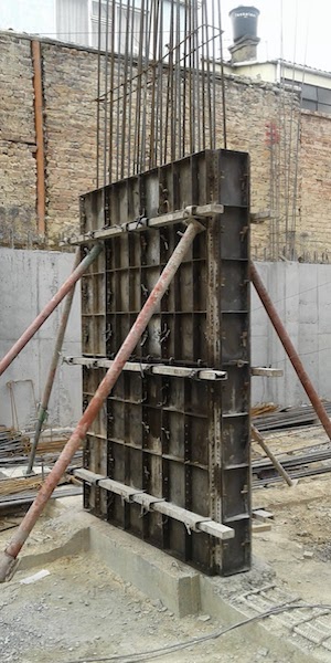 formaleta metalica columna rectangular